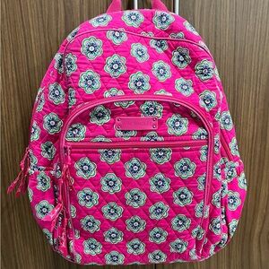 Vera Bradley Pink Floral Backpack